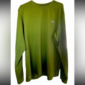The North Face Olive Green Crew Neck Top